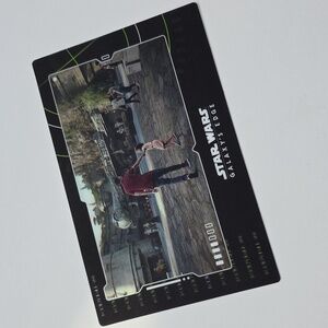 STAR WARS GALAXY'S EDGE Original Exclusive 3-d Card - Hollywood Studios